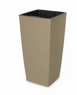Záhrada Kvetináč Aurora Classic Mat 25x25x46,5h Mocca Ac193