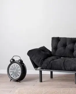 Pohovky a gauče Trojmiestna rozkladacia pohovka Nitta Triple - Black