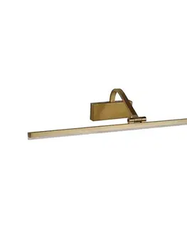 Svietidlá Searchlight 5551-70SB - LED Obrazové svietidlo LED/17W/230V zlatá 5551-70SB