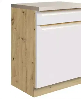 Kuchynské skrinky stojace Skrinka do kuchyne Glamour5d White