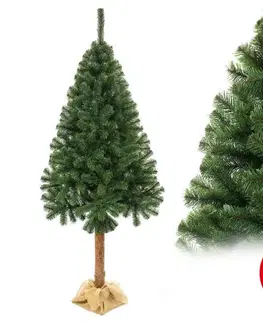 Vianočné dekorácie  Vianočný stromček na kmeni 220 cm jedľa EL-JP220