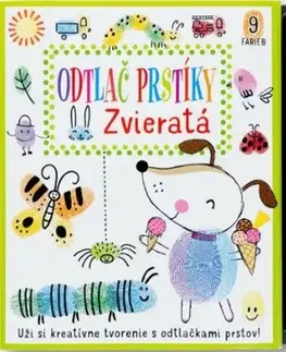Pre deti a mládež - ostatné Odtlač prstíky: Zvieratá