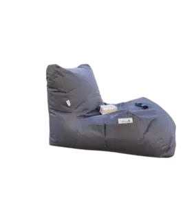 Záhradný nábytok Sedací vak Daybed, tmavošedý