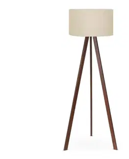 Lampy  Stojacia lampa AYD 1xE27/60W/230V béžová/hnedá 780SGN3444