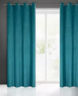 Závesy do spálne Záves LILI 140X250 na priechodkách 384156