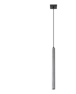 Svietidlá  SL.1271 - Luster na lanku PASTELO 1xG9/8W/230V betón SL.1271