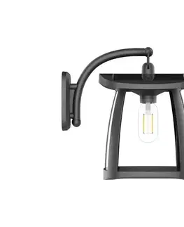 Lampy Viking Technology Viking - LED stmievateľné solárne nástenné svietidlo LED/2W/3,7V IP54 4000K 2000 mAh VSR10W