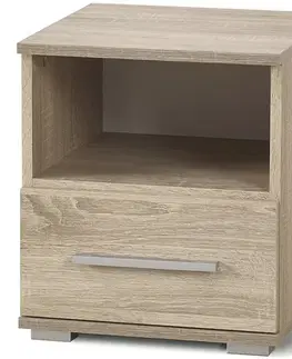 Nočné stolíky HALMAR Lima SN1 nočný stolík dub sonoma