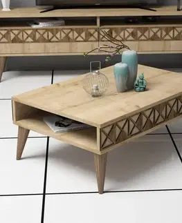 Konferenčné stolíky Konferenčný stolík Line - Oak
