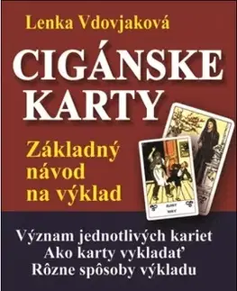 Veštenie, tarot, vykladacie karty Cigánske karty - 36 kariet + brožúra - Lenka Vdovjaková