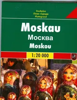 Európa Moskva mapa 1:20TIS.