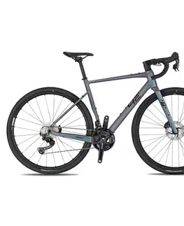 Bicykle Gravel bicykel 4EVER Grizzly Race 28" - model 2026 titan rainbow - 20,5" (167-177 cm)