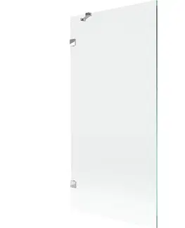Sprchové dvere MEXEN/S - Lunar vaňová zástena FIX 90 x 150, transparent, chróm 897-090-000-01-00
