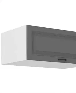 Kuchynské skrinky visiace Kuchynská skrinka Stilo dustgrey/biela 80 Nagu-36 1F