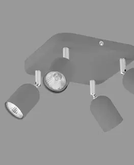 Lampy do obývačky Stropné bodové svietidlo Top Bet 3306 LS4