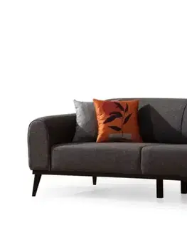 Pohovky a gauče Trojmiestna rozkladacia pohovka Kapri 3 Seater - Anthracite