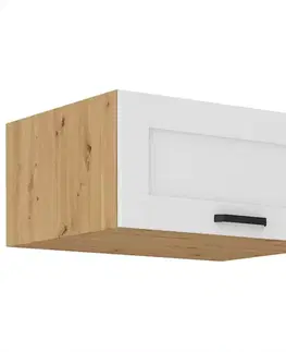 Kuchynské skrinky visiace Kuchynská skrinka Luna biela matná/artisan 80 Nagu-36 1F