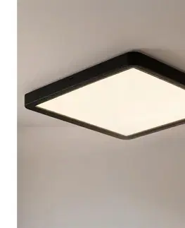 Svietidlá BRILAGI -LED stmievateľné stropné svietidlo ESTELA SQUARE LED/36W/230V 31x31 cm čierna+DO WO800-OEM52-BLK-REM