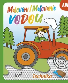 Nalepovačky, vystrihovačky, skladačky Malování / Maľovanie vodou – Technika