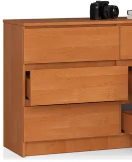 Komody a skrinky Moderná komoda, SOPHIE120, jelša