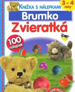 Nalepovačky, vystrihovačky, skladačky Brumko - Zvieratká