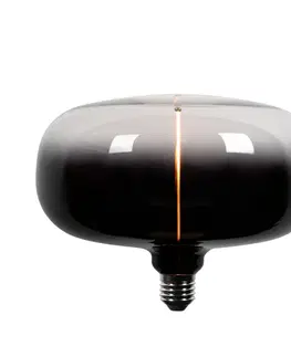 LED osvetlenie E27 LED žiarovka P215 dymová 3,4W 60lm 1800K