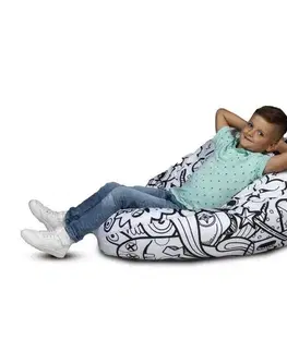 Sedacie vaky a kocky Sedací vak Sako Modern polyester TiaHome - Príšerky