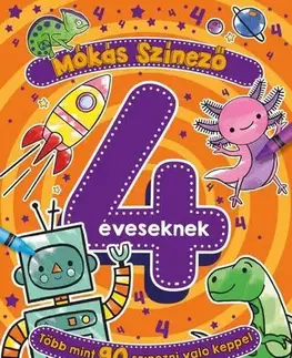 Pre deti a mládež - ostatné Mókás színező 4 éveseknek