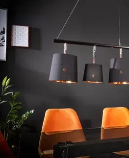 Osvetlenie Závesná lampa LANSING Dekorhome