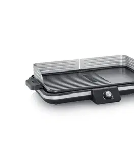 Predlžovacie káble Severin PG 8564 - Stolný elektrický gril 2300W/230V 50x30 cm čierny PG 8564