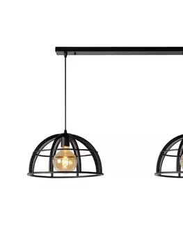 Svietidlá Lucide 76464/02/30 - Luster na lanku DIKRA 2xE27/60W/230V 76464/02/30