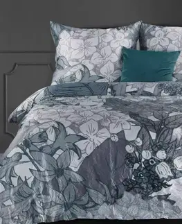 Posteľná bielizeň bavlnená saténová Obliečky Premium 10 200x220 + 70x80 (2 ks) 394036