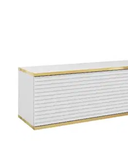 TV stolíky ArtPS TV stolík BIJOU MDF135 | závesný Farba: Biela