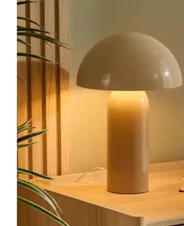 Lampy Atmosphera - Stolná lampa LITO 1xE14/6W/230V béžová 221630A