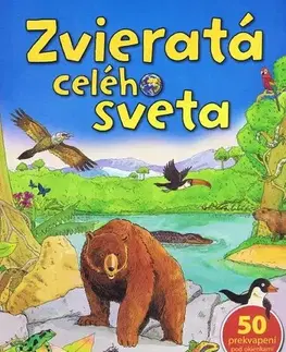 Leporelá, krabičky, puzzle knihy Zvieratá celého sveta
