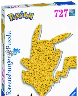 Limitovaná edícia Ravensburger Puzzle Pokémon Pikachu silueta 727 Ravensburger