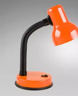 Lampy do spálne Stolná Lampa 2028S Oranžová