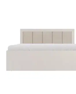 Nábytok Meblar  Manželská posteľ SMART SR6 | cashmere 180 x 200 cm