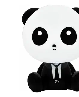 Lampy  LED Stmievateľná detská dotyková lampa PANDA LED/2,5W/3,7V 1200 mAh 327215