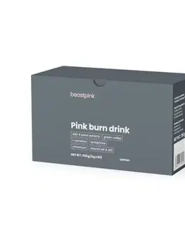 Komplexné spaľovače GymBeam Pink burn drink citrón
