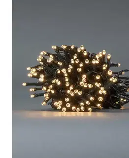 LED osvetlenie  CLBO192 - LED  reťaz 192xLED/7 funkcií/3xAA 14,9m IP44 teplá biela CLBO192