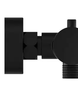 Kúpeľňové batérie Eisl - Termostatická sprchová batéria LONDON, čierna matná, rozteč 150 mm (52466) 52466