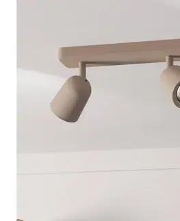 Svietidlá Eglo 902344 - Bodové svietidlo CAMALDOLI 2xGU10/10W/230V béžové 902344
