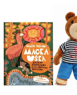 Rozprávky Set Kniha Ďalšie príhody Macka Uška a Plyšový medvedík Macko Uško 30 cm