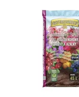 Grily Kinekus Substrát pre rododendrony (azalky a čučoriedky) 45l NATUREGARDEN KLC