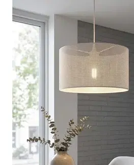 Svietidlá BRILAGI - Luster na lane SIRIJA MODERN 1xE27/60W/230V Ø 35 cm biela LM-1.335/WHITE
