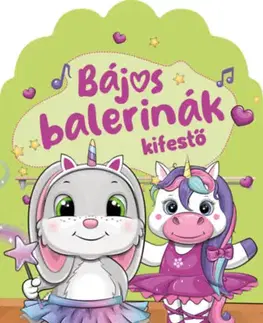 Pre deti a mládež - ostatné Bájos balerinák - kifestő