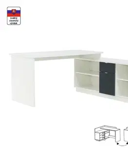 PC stolíky Písací stôl DALTON 2 NEW VE 02 Tempo Kondela