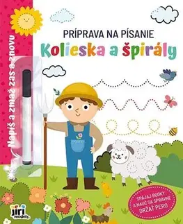 Príprava do školy, pracovné zošity Príprava na písanie - Kolieska a špirály