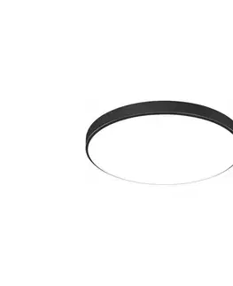 Svietidlá Bohemia-Design LED Kúpeľňové stropné svietidlo LOGAN LED/20W/230V 6000K IP44 pr. 26 cm čierna 18-Č Logan